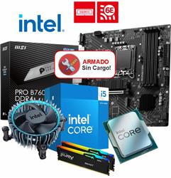 COMBO ACTUALIZACION INTEL I5 14400 + B760M + RAM 32GB